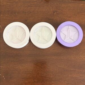 Jeffree Star Extreme Frost Highlighter Trio Lick My Glit, Gag Me, Choking On Ice